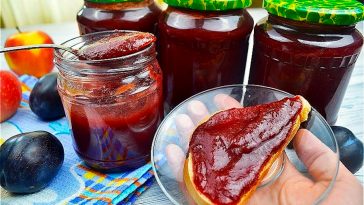 Сливовое варенье с изюминкой: ароматный базилик — секрет вкуса!