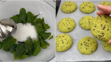 Домашнее мятное печенье с шоколадом: освежающий десерт с неповторимым ароматом