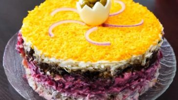 Салат «Графский» — по-настоящему праздничный вкус и вид