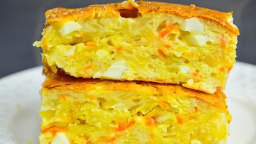 Капустная запеканка на сметане — вкусно, сытно и очень просто!