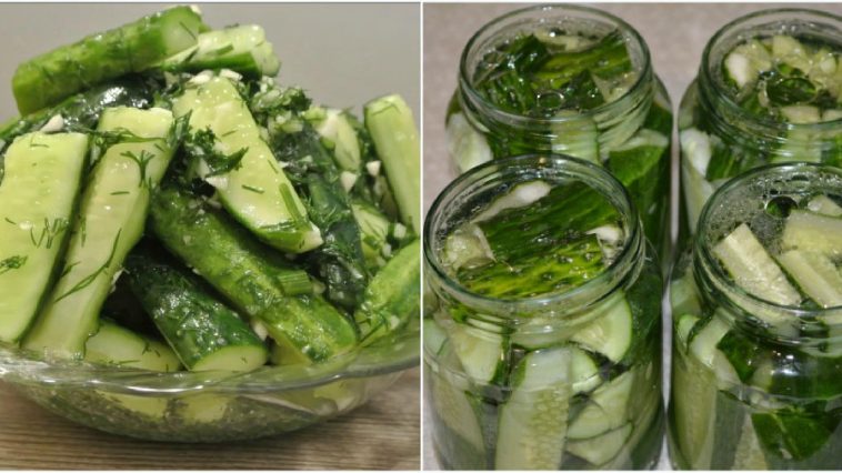 Салат из огурцов «Дамские пальчики» — улетает первым!