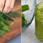 Ароматный укропный соус – отличная замена заморозке зелени
