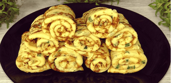 Закусочные блинчики с сыром и зеленью — вкусно и сытно в любое время дня