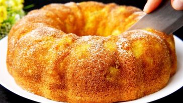 Яблочный пирог по-японски за 5 минут — вкуснее любого торта!