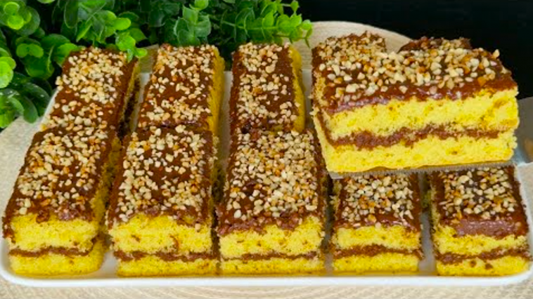 Десерт “Лисичка” за 5 минут — нежность, от которой невозможно отказаться!