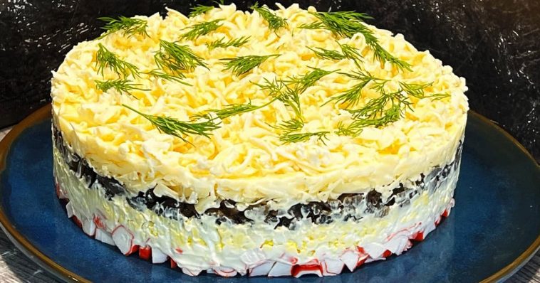 Салат «Званый ужин» — любимый семейный рецепт вот уже 15 лет! Проверено временем