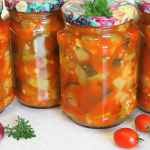 Кабачки в томатном соусе на зиму — любимый рецепт без лишних хлопот! 14 Кабачки в томатном соусе на зиму — любимый рецепт без лишних хлопот!