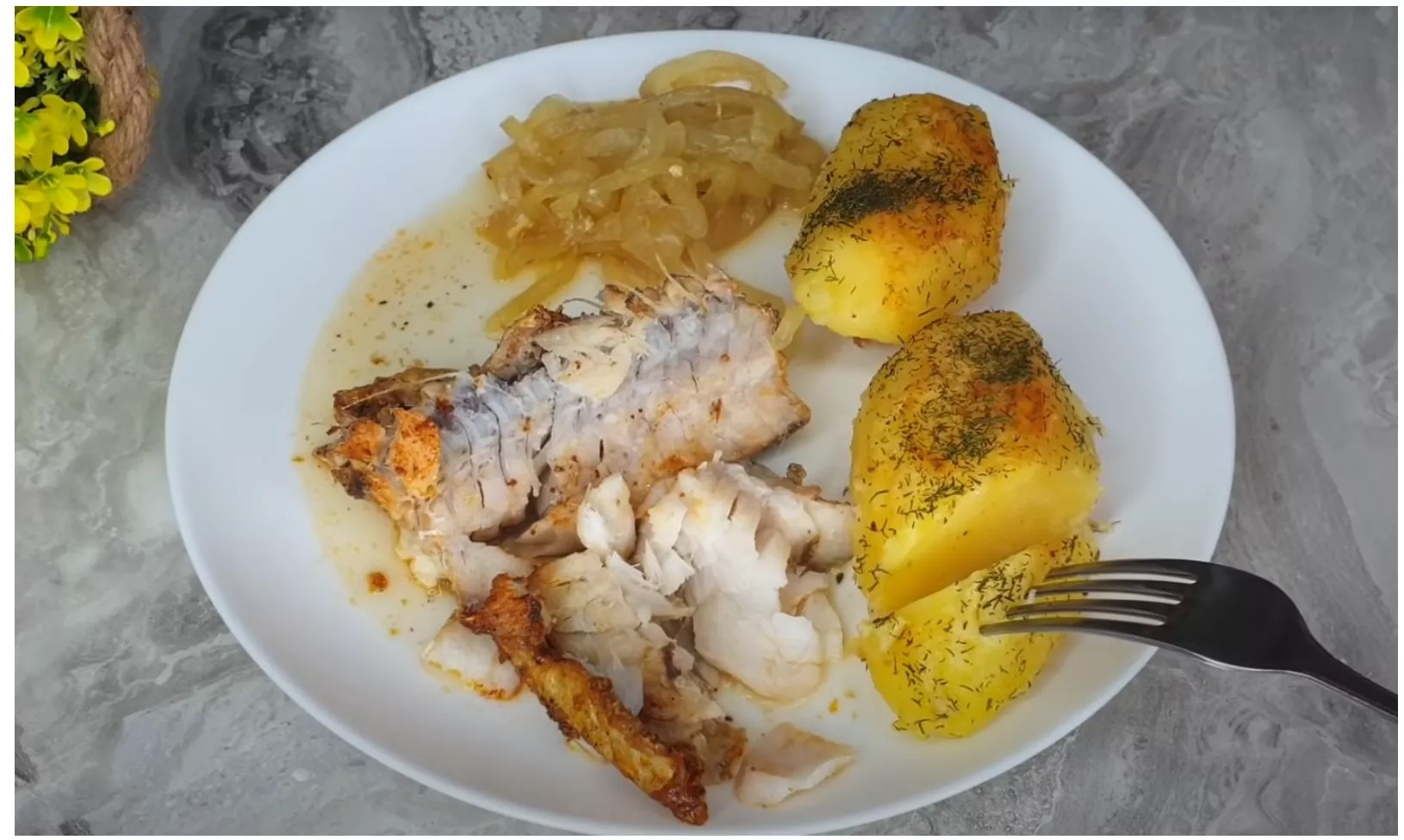 Запечённая рыба — идеальный выбор для здорового и вкусного ужина