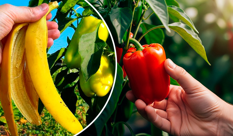Секретная сила банана: почему стоит закопать его перед посадкой перца
