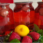 Клубничный мохито-компот на зиму: вкус лета в каждой банке! 14 Клубничный мохито-компот на зиму: вкус лета в каждой банке!