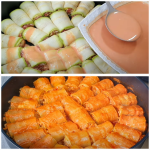 Рулетики из кабачков с фаршем в соусе – нежное и сытное блюдо для всей семьи