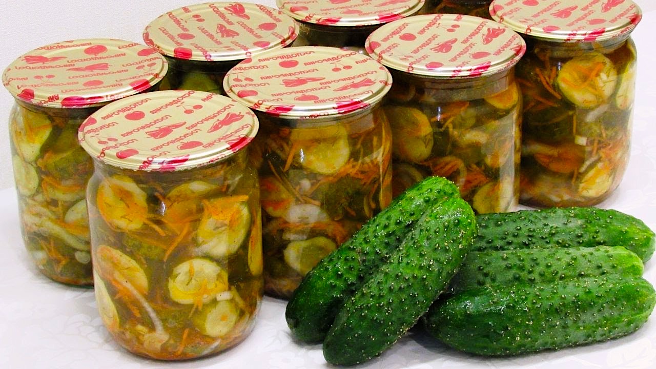 Корейские огурцы на зиму — зимой скажете себе спасибо!