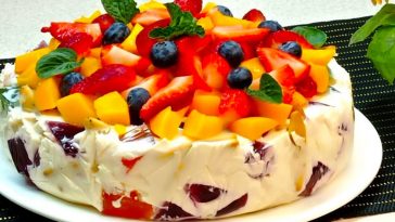 Торт для жары: готовится за минуты и вкуснее мороженого!