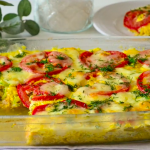 Идеальный ужин из простых продуктов! Кабачковая запеканка с куриным фаршем