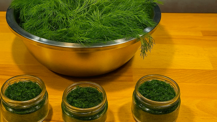 Уникальный способ хранения укропа без сушки и заморозки — проверено временем!