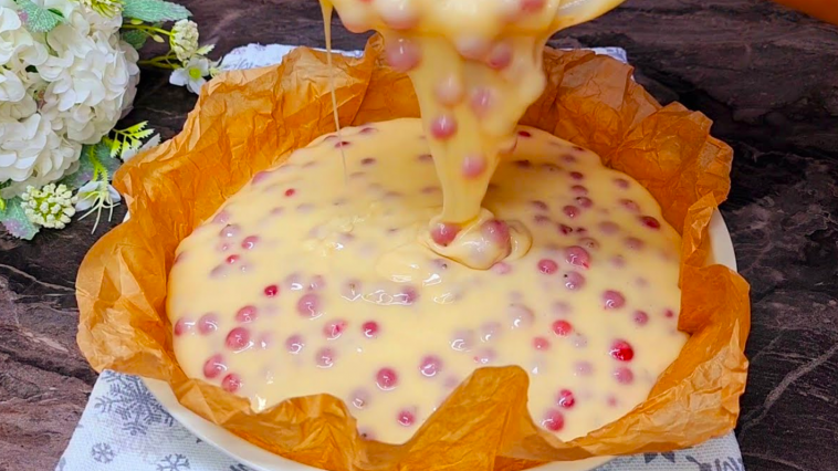 Лучше, чем «Шарлотка»! Этот ягодный пирог — настоящее золото!