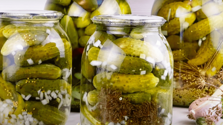 Как из магазина! Хрустящие кисло-сладкие огурцы с горчицей на зиму без стерилизации