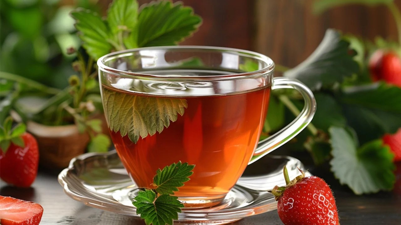 Готовлю летом — наслаждаюсь зимой: ароматный чай из клубничных листьев