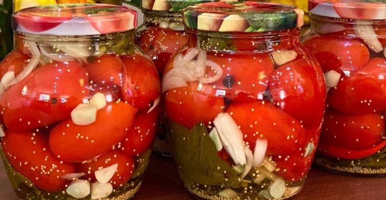 Восхитительные маринованные помидоры с горчицей на зиму — пикантный вкус, который покорит всех!