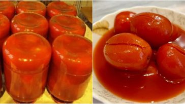 Целенькие помидоры в собственном соку на зиму: плотные, вкусные и без хлопот