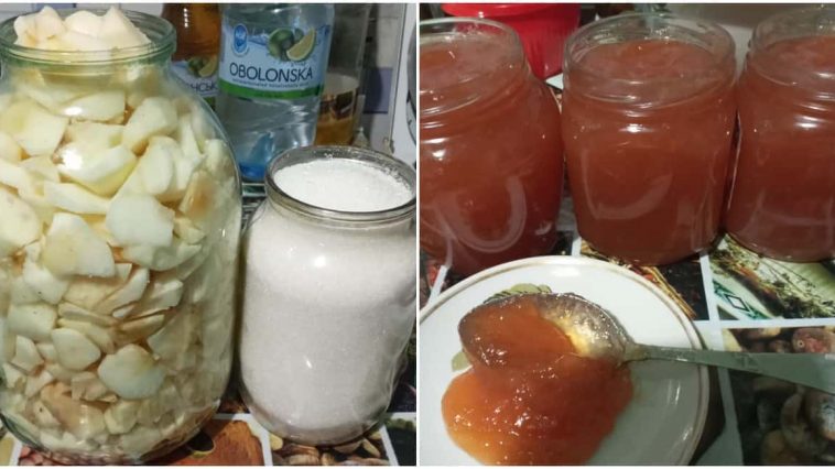 Яблочное варенье с конфетами “Барбарис” — идеально для выпечки!