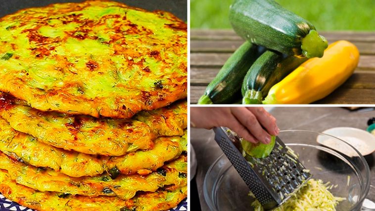 Кабачковые лепёшки вместо оладий — вкусно, просто и сытно!