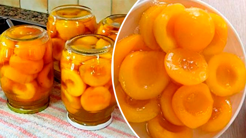 Консервированные персики на зиму — кусочек лета в каждой банке