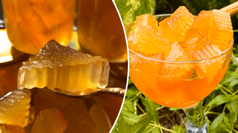 Вы точно ещё такого не пробовали! Варенье из арбузных корок — как янтарное чудо в банке!