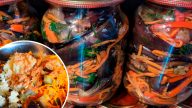 Самый вкусный салат из баклажанов на зиму — готовится просто, а зимой улетает в один момент!