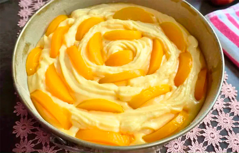 Самый вкусный абрикосовый пирог: воздушный, сочный и невероятно ароматный! 🍑