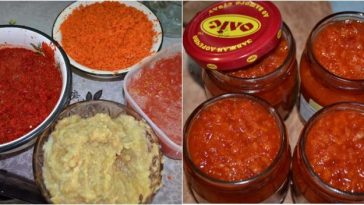 Острая аджика с хреном, помидорами, яблоками и чесноком — домашний рецепт на зиму