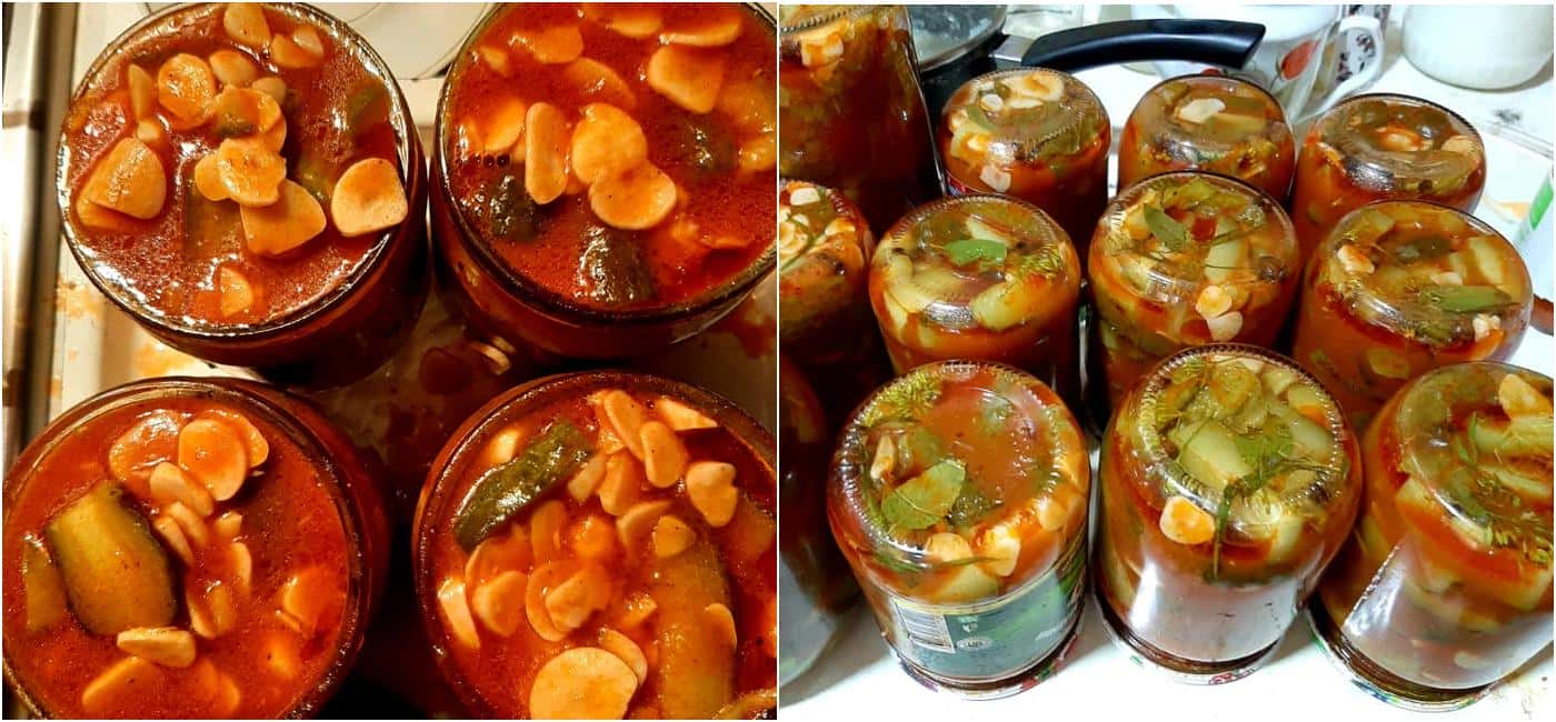 Хрустящая закуска из огурцов с чесноком на зиму – по рецепту украинской хозяйки