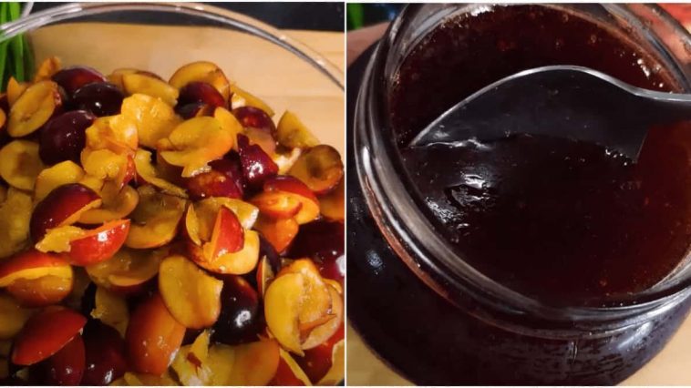 Сливовый джем на зиму – густой, как холодец!