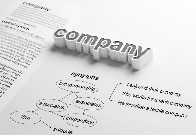 Іменник company в англійській мові: значення, форми та вживання