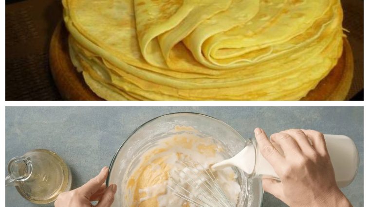 Блины на майонезе — нежные и вкусные