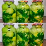 Консервированные зелёные помидоры на зиму — пикантная закуска к любому застолью 14 Консервированные зелёные помидоры на зиму — пикантная закуска к любому застолью