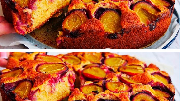 Баварский сливовый пирог: просто и изысканно