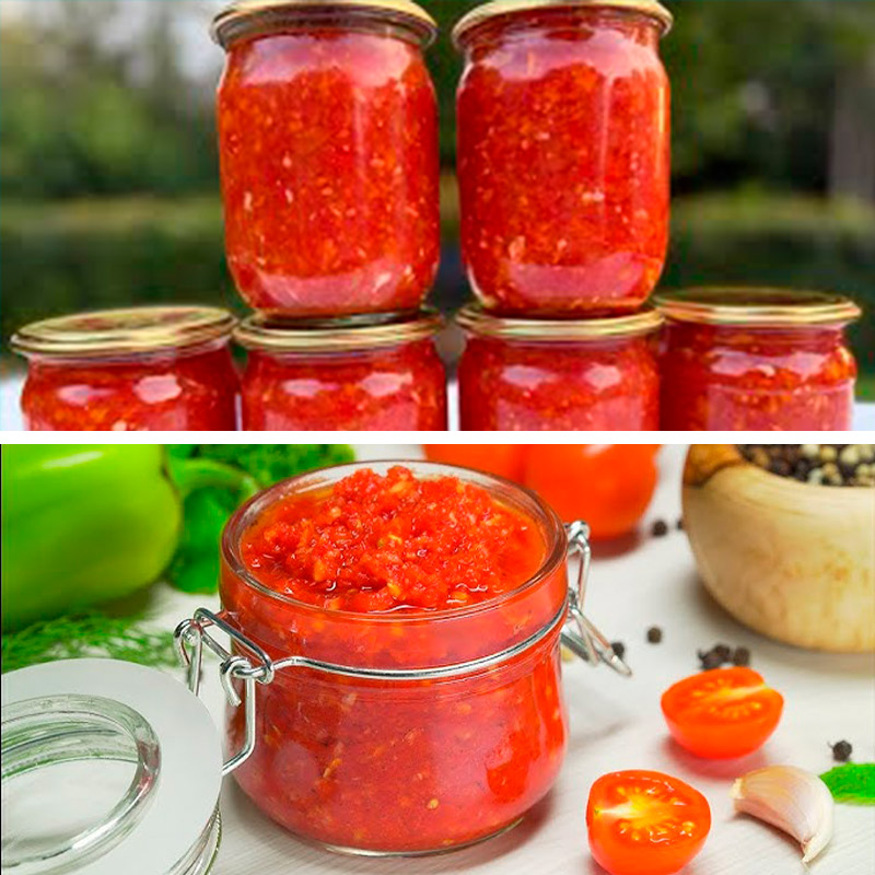 Моя гордость на полке! Эта аджика – мой фирменный рецепт, проверенный годами