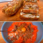Рулет из сала с курицей и овощами — нежная закуска за копейки