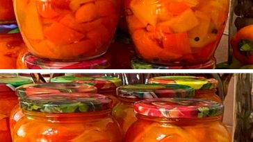 Болгарский маринованный сладкий перец в масле на зиму