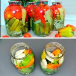 Огурцы и помидоры вместе в одной банке — лучший рецепт для зимних заготовок 13 Огурцы и помидоры вместе в одной банке — лучший рецепт для зимних заготовок