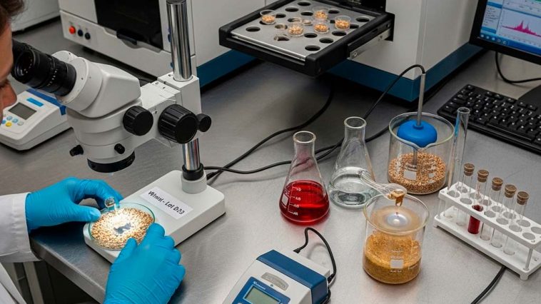 Как определяют качество зерна в лаборатории: этапы и особенности