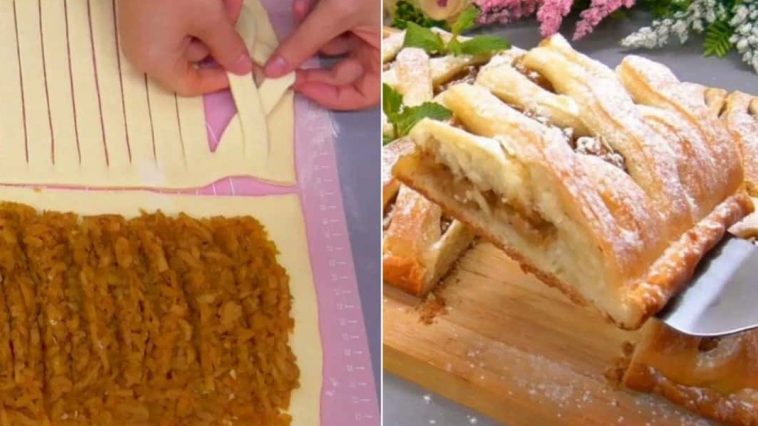 Пирог – как из сказки: без дрожжей, без яиц, начинка любая (у меня с яблоками)