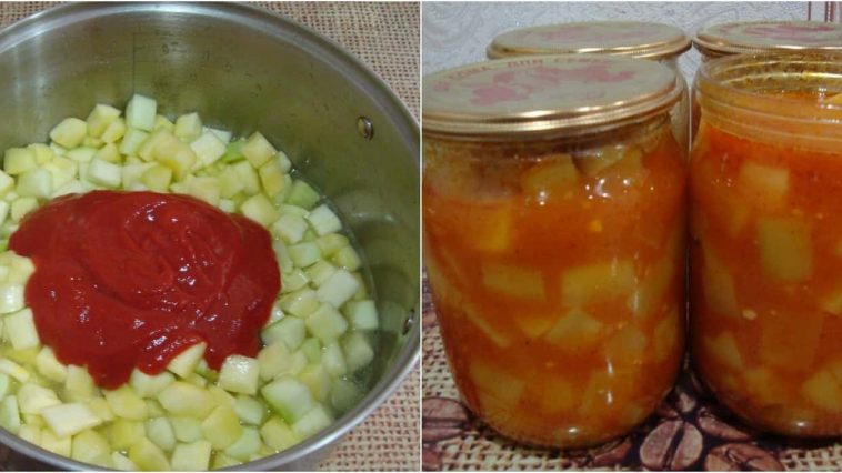 Кабачки в томатной заливке на зиму — без стерилизации и без хлопот!