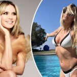 Идеальное тело в 52: немецкая супермодель Хайди Клум обнажилась для рекламной фотосессии 12 Хайди Клум