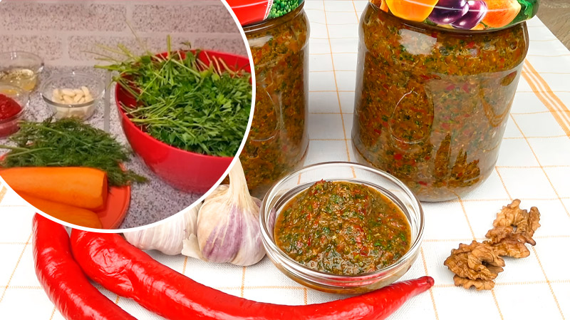 Универсальная приправа «Ко всему» без варки и стерилизации