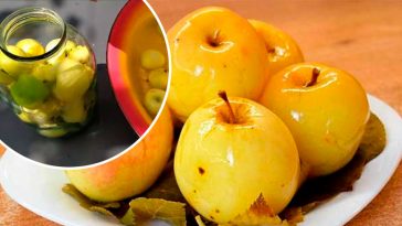 Квашеные яблоки с мёдом и пряностями — зимний деликатес