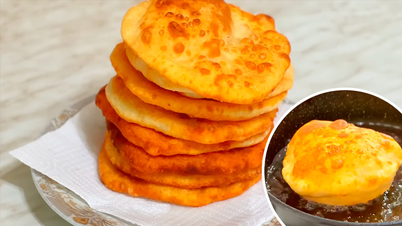 Пышные кефирные пирожки за 10 минут: легкие, нежные и без лишних калорий