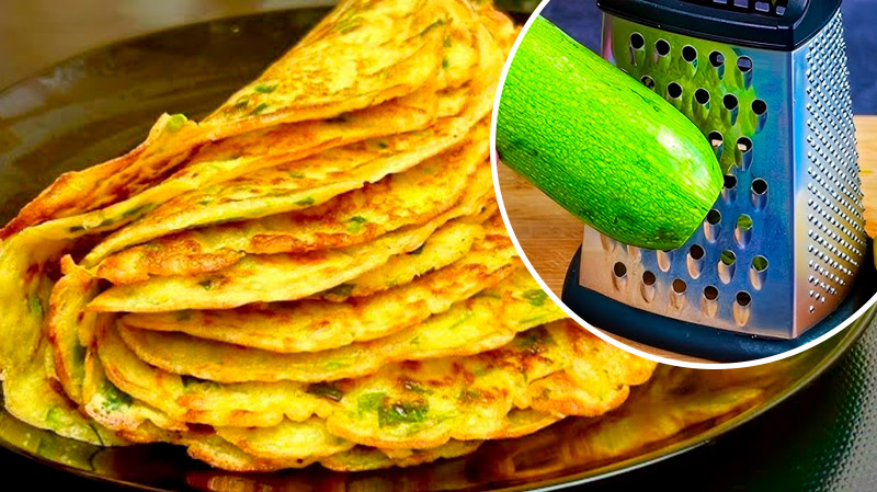Пышные кабачковые оладьи за 15 минут – вкуснее, чем пирожки!