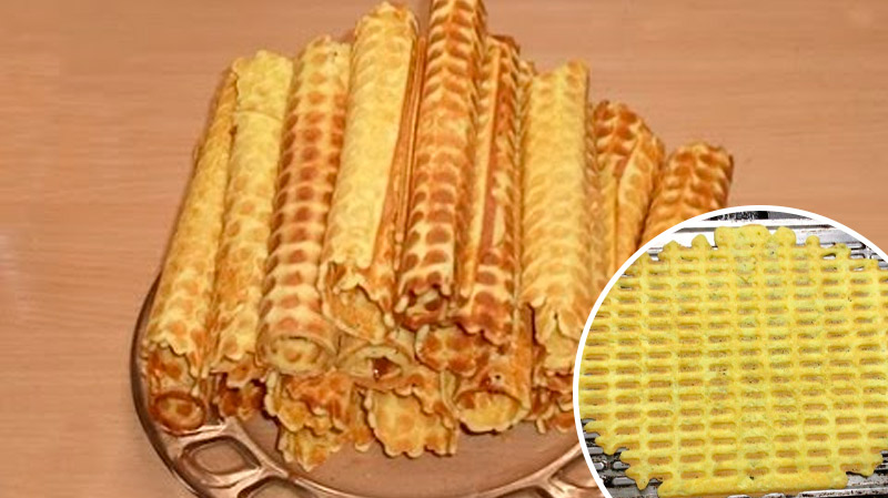 Вафельные трубочки по классическому рецепту Хрустящее лакомство из детства – проверенный рецепт, которому нет равных!